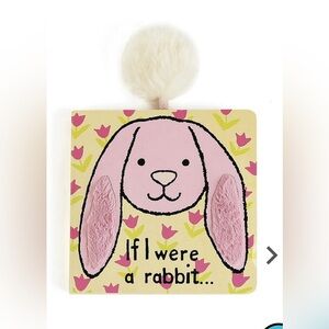 Jellycat Pink Bunny Board Book
